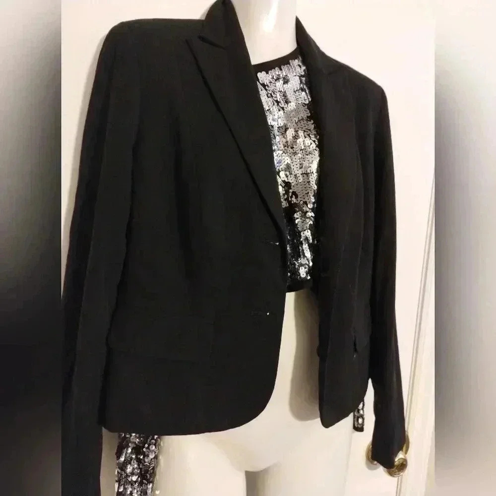 NINE & CO. Blazer Black  Size 6